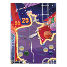 Máquina de pinball de Las Vegas Postales
