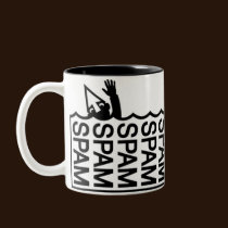 Mar del Spam tazas