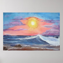 Mar pacífico poster