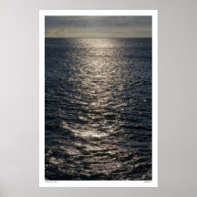 Mar plateado - Maui Poster