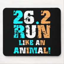 Maratón divertido 26,2 tapete de ratones