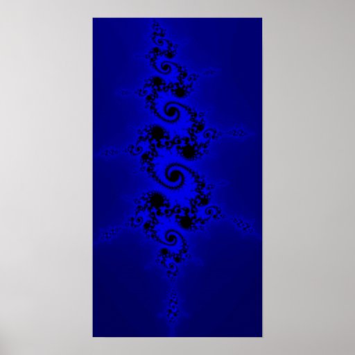 Maravilla azul poster