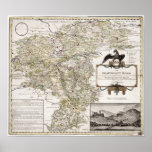 Marca de Grafschaft Poster