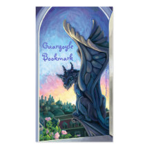 Marca de libro del arte del Gargoyle Plantillas De Tarjeta De Negocio
