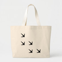 marca-pájaro bolsas de mano