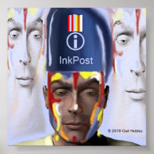 Marcador de la pintura de InkPost Posters