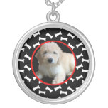 Marco de encargo de la foto del hueso de perro per colgante