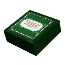 Marco del bastón de caramelo caja de recuerdo