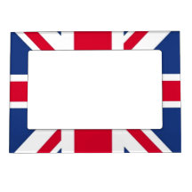 Marco magnético de la foto de la bandera BRITÁNICA