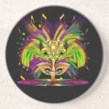 Mardi-Gras-Mask-The-Queen-V-4 Posavasos Manualidades