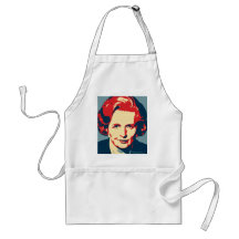 Margaret Thatcher - hierro: Delantal de OHP