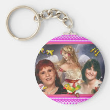 Margaret y Leeann Llaveros Personalizados