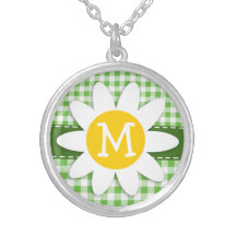 Margarita de la primavera; A cuadros verde; Guinga Joyeria Personalizada