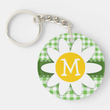 Margarita de la primavera; A cuadros verde; Guinga Llavero