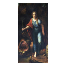 Margarita de Sainte por Raphael Tarjetas Personales