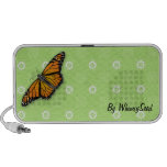 Margarita del monarca y del té verde notebook altavoces