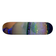 Margarita en las rocas con la sal tablas de skate