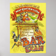 Margarita Poster=Pass el examen para ejercer la ab