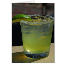 Margarita sabrosa tarjeta