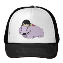 Margarita y galleta el hipopótamo gorras