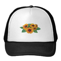 Margaritas amarillas de oro del Gerbera Gorros