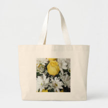 Margaritas blancas del rosa amarillo bolsa