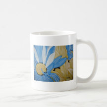 Margaritas salvajes taza de café