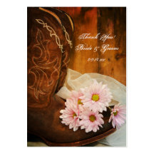 Margaritas y etiquetas rosadas del favor del boda  plantillas de tarjetas personales