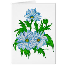 Margeriten Blume Grußkarten