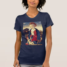 Maria con el niño de Baldovinetti Alesso Camisetas