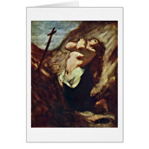 Maria Magdalena de Honore Daumier Felicitacion