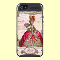 Marie Antionette en rosas fuertes funda skinit