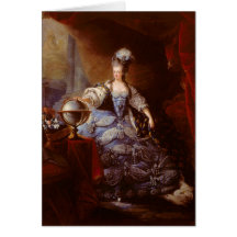 Marie Antoinett de Austria de Jean Baptiste Dagoty Felicitación