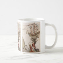 MARIE ANTOINETTE À LA AL PEINADO BARCO TAZAS DE CAFÉ