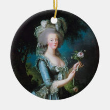 Marie-Antonieta con el color de rosa de Elisabeth  Ornaments Para Arbol De Navidad