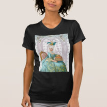 Marie Antonieta en aguamarina camisetas