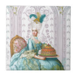 Marie Antonieta en aguamarina Teja