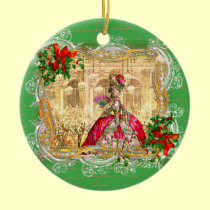 Marie Antonieta en el navidad de Versalles adornos