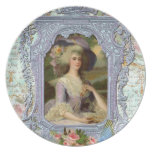 Marie Antonieta en lavanda Plato