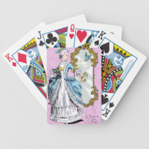 Marie Antonieta y Bluebird cartas de juego