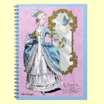 Marie Antonieta y Bluebird cuadernos