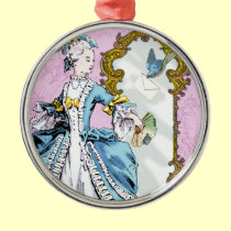 Marie Antonieta y Bluebird adornos
