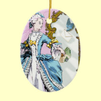 Marie Antonieta y Bluebird adornos