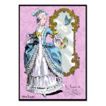 Marie Antonieta y Bluebird Tarjetas De Visita