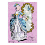 Marie Antonieta y Bluebird Tarjetón