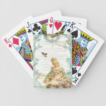 Marie Antonieta y gorrión cartas de juego