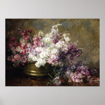 Marie Egner, cuenco de flores Impresiones
