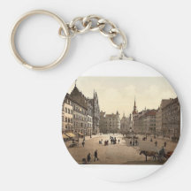 Marienplatz, Munich, Baviera, Alemania magnífica Llavero