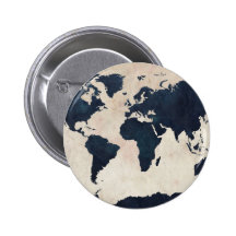 Marina de guerra apenada mapa del mundo pin