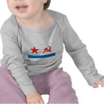 Marina de guerra Jack de URSS Camiseta